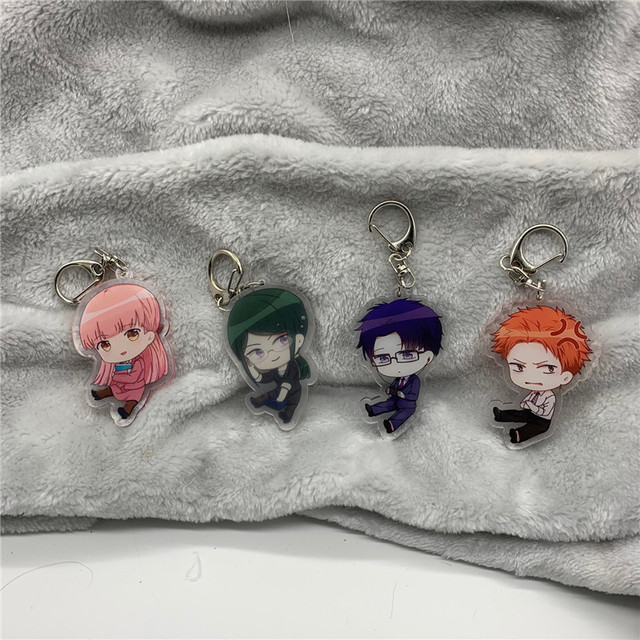 Anime Love Is Hard for An Otaku Keychain Strap Keyring Nifuji Hirotaka  Momose Narumi Wotaku Ni Koi Wa Muzukashii Figure Acrylic - AliExpress